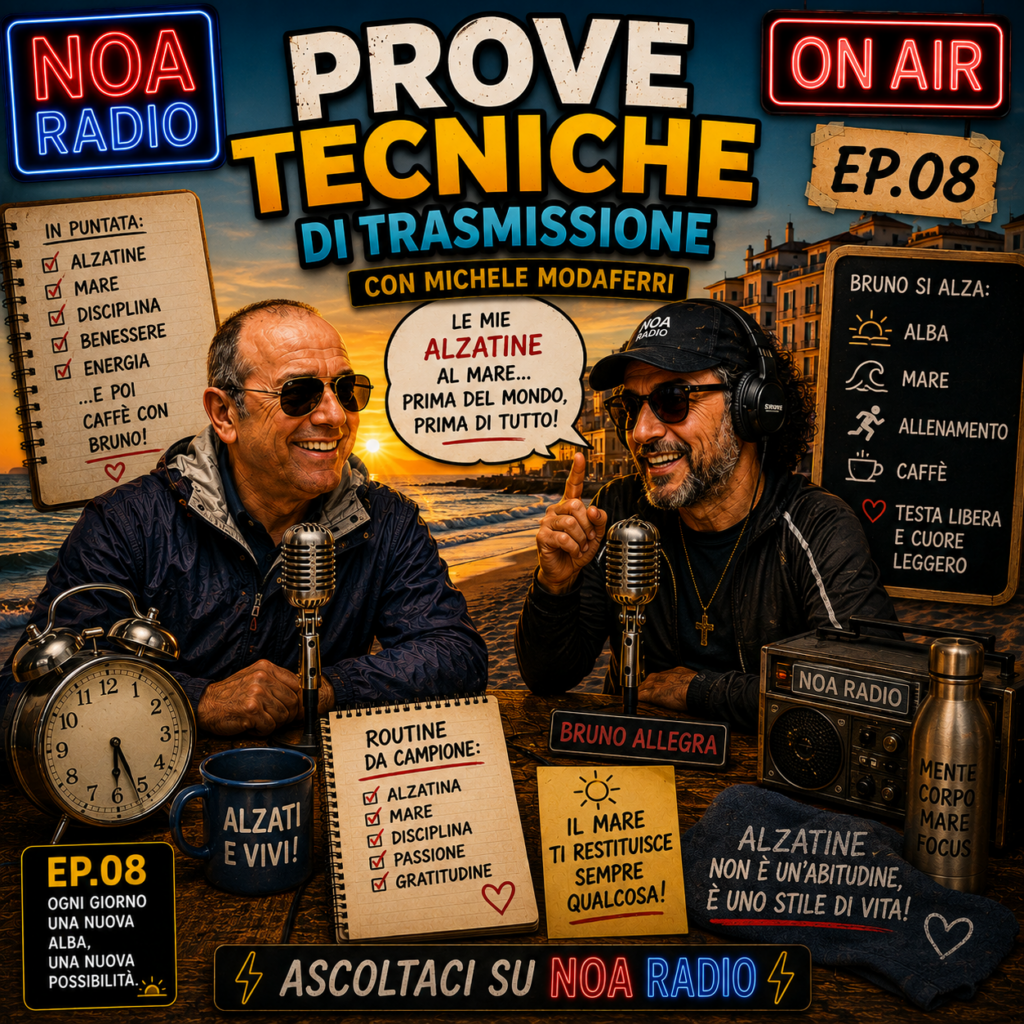 Copertina del podcast Le “alzatine” mattutine di Bruno
